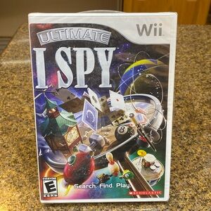 Wii Ultimate I Spy game. Brand new in packaging.